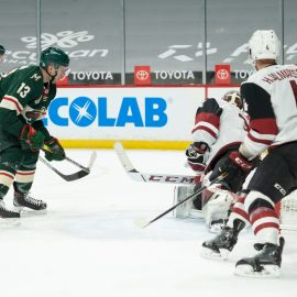 NHL: Arizona Coyotes at Minnesota Wild