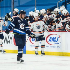 NHL: Edmonton Oilers at Winnipeg Jets