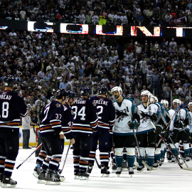 Oilers knock off Sharks 2006