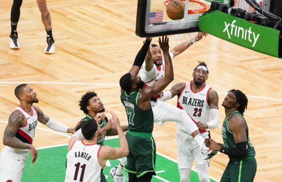 NBA: Portland Trail Blazers at Boston Celtics