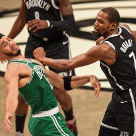 NBA: Playoffs-Boston Celtics at Brooklyn Nets