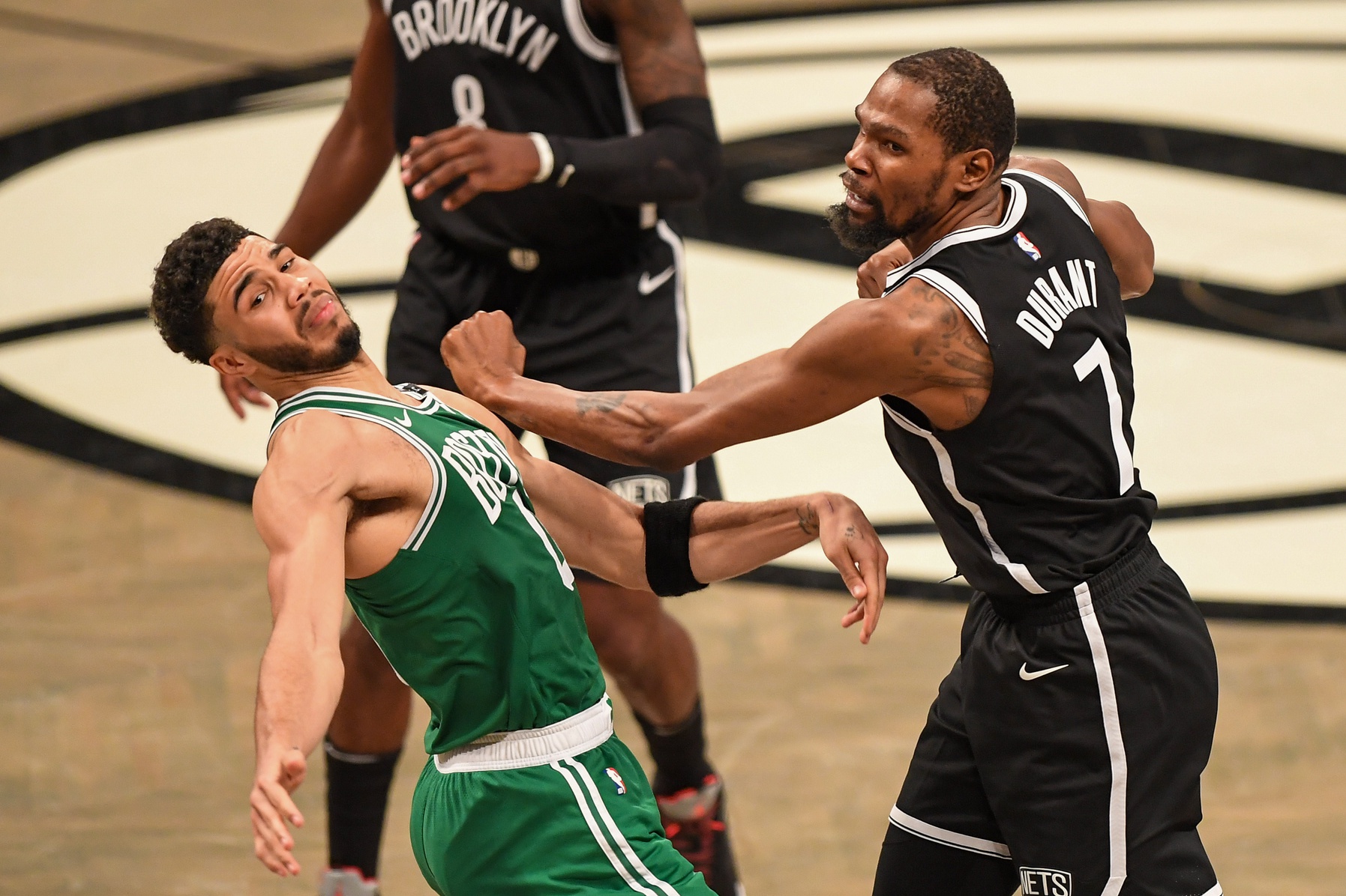 NBA: Playoffs-Boston Celtics at Brooklyn Nets