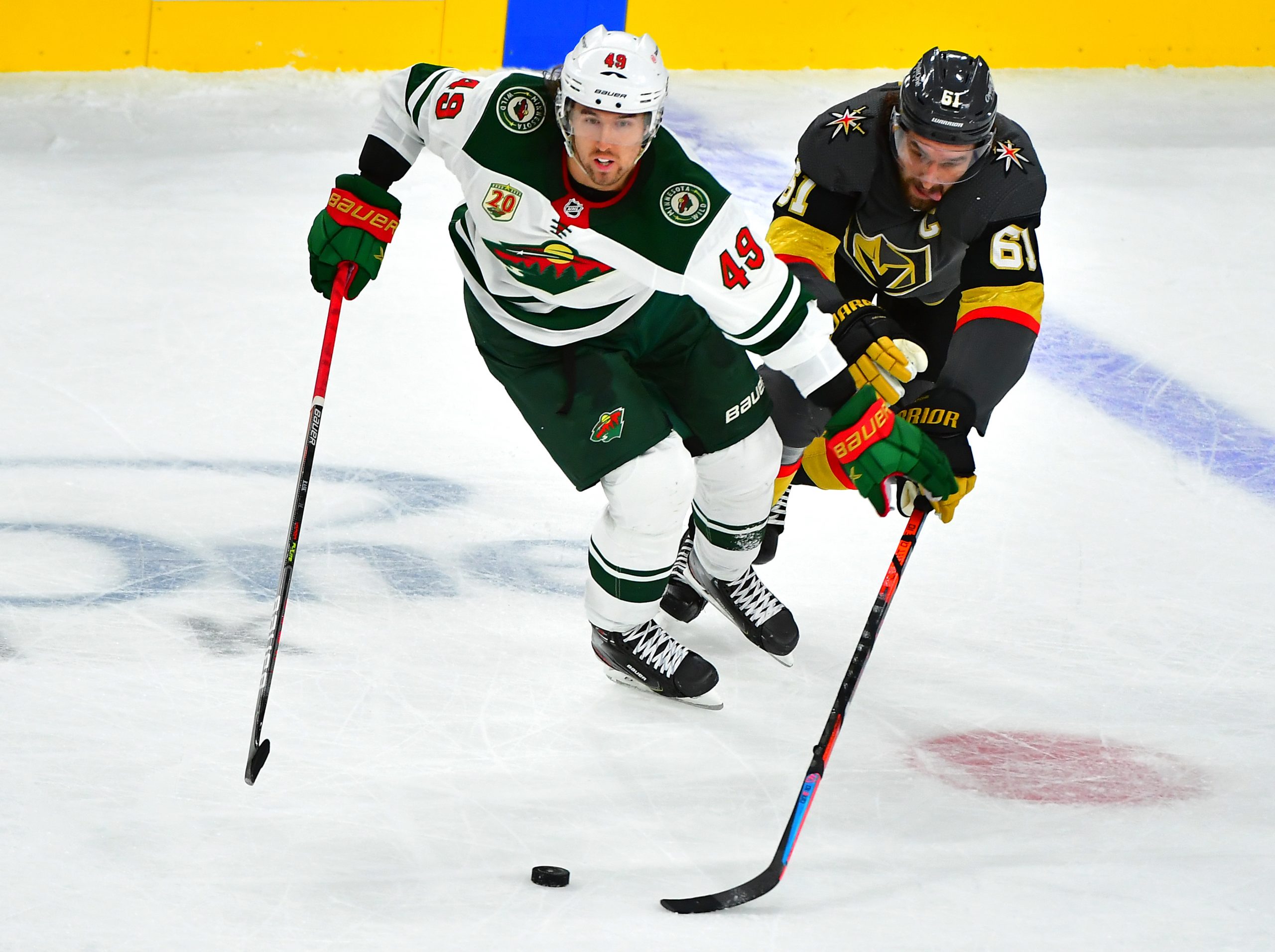 NHL: Stanley Cup Playoffs-Minnesota Wild at Vegas Golden Knights