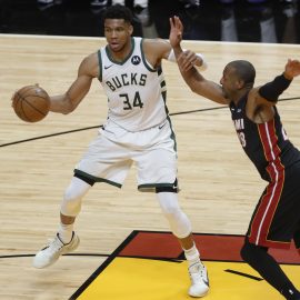 NBA: Playoffs-Milwaukee Bucks at Miami Heat