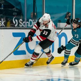 NHL: Arizona Coyotes at San Jose Sharks