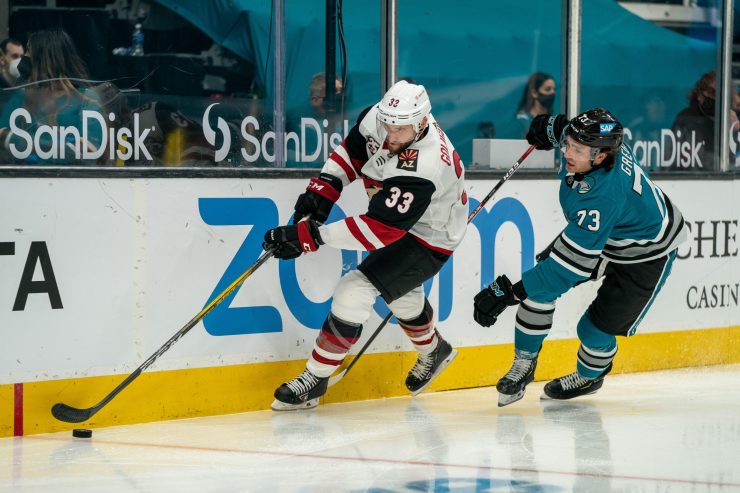 NHL: Arizona Coyotes at San Jose Sharks