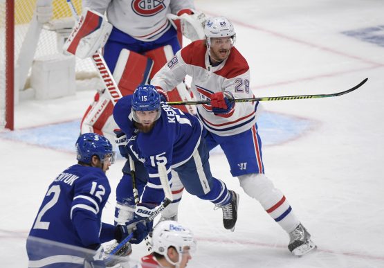 NHL: Stanley Cup Playoffs-Montreal Canadiens at Toronto Maple Leafs