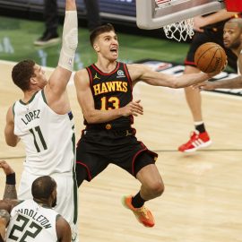 NBA: Playoffs-Atlanta Hawks at Milwaukee Bucks