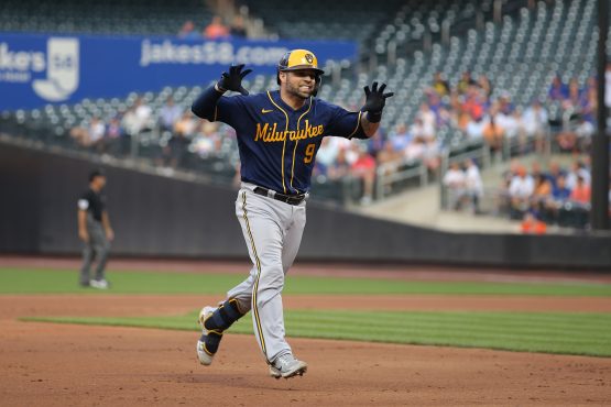 MLB: Game Two-Milwaukee Brewers at New York Mets