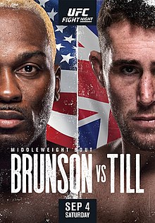 UFC Fight Night: Brunson vs Till Estimated Purses & Incentive Pay