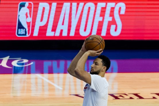 NBA: Playoffs-Atlanta Hawks at Philadelphia 76ers