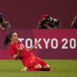 Olympics: Football-Women Semifinal - USA-CAN