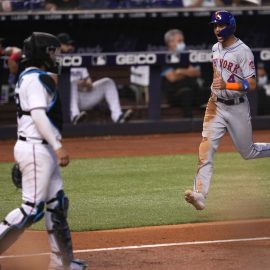 MLB: New York Mets at Miami Marlins