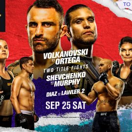 UFC 266: Volkanovski vs Ortega Fight Card