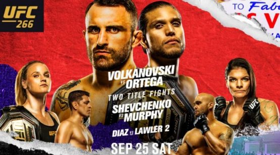 UFC 266: Volkanovski vs Ortega Results