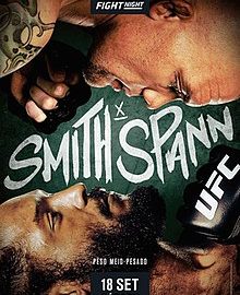 UFC Fight Night: Smith vs Spann Estimated Purses & Incentive Pay