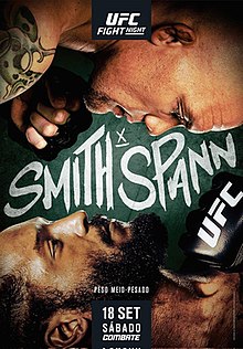 UFC Fight Night: Smith vs Spann Estimated Purses & Incentive Pay