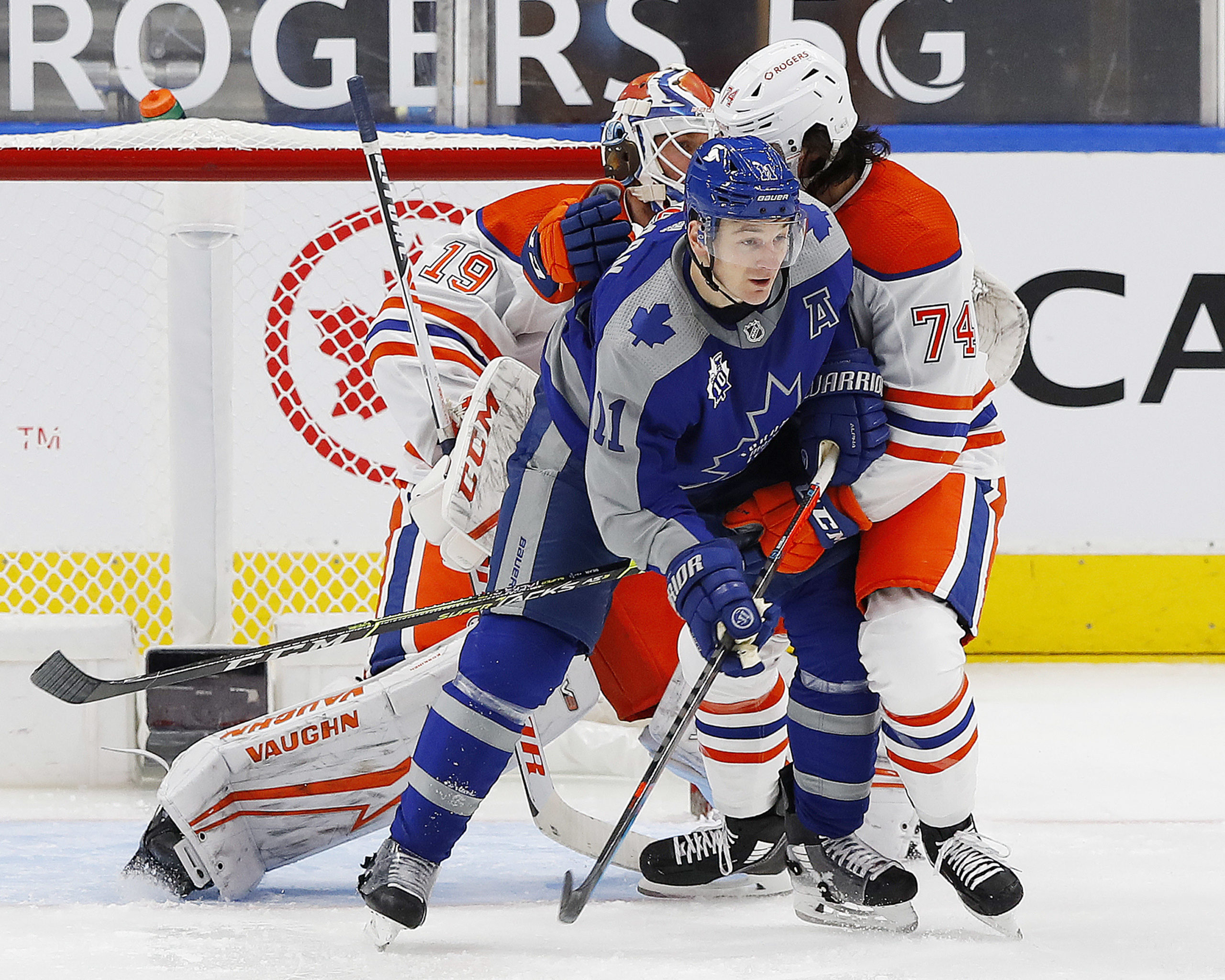 NHL: Toronto Maple Leafs at Edmonton Oilers