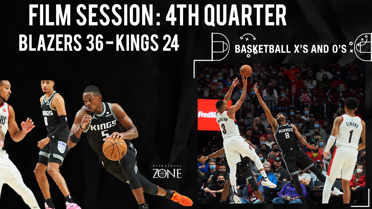 Where did the Kings go wrong defensively in the 4th quarter?
