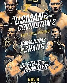 UFC 268: Usman vs Covington 2 Fight Card