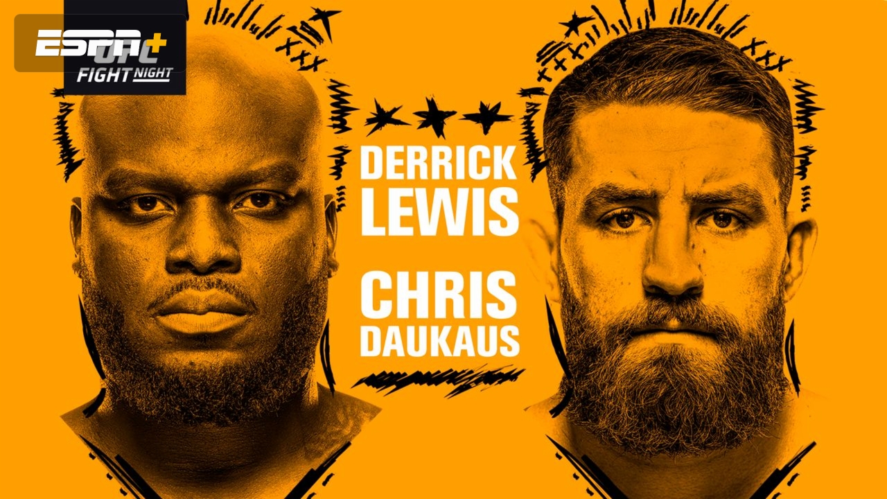 UFC Fight Night: Lewis vs Daukaus Fight Card