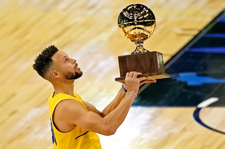 Stephen Curry won the NBA 3-Point Contest in 2021