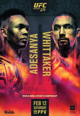 UFC 271: Adesanya vs Whittaker 2 Results