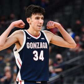 Gonzaga is one of the number 1 seeds in the NCAA Tournament