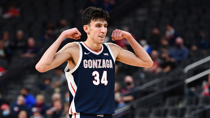 Gonzaga is one of the number 1 seeds in the NCAA Tournament