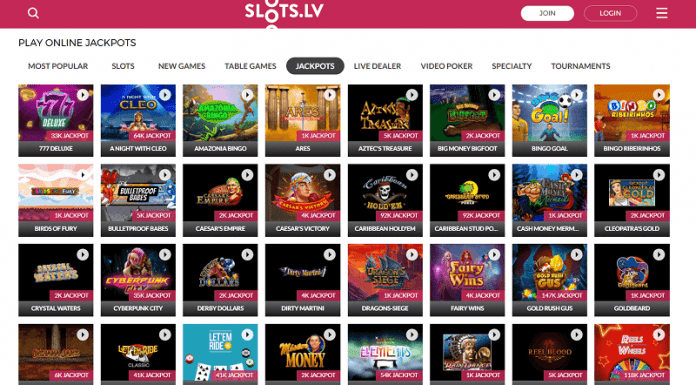 Slots.lv mississippi online casinos