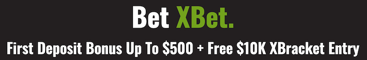 XBet is one of the best March Madness betting sites offering Pennsylvania sports betting bonuses for the first round