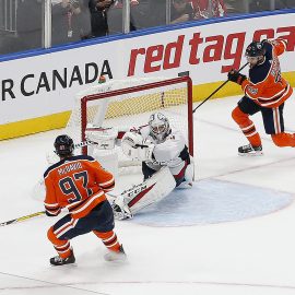 NHL: Washington Capitals at Edmonton Oilers