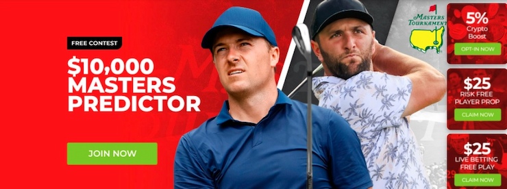 BetOnline allows members to make Masters Predictions with their 2022 Masters Betting Contest.