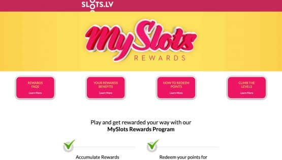 Slotslv MySlot Rewards