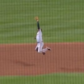 Wilmer Flores Leaping Catch