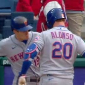 Alonso Home Run Canha