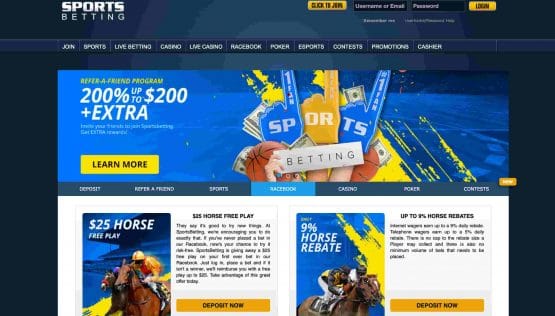 Sportsbetting.ag Free Bet Horses