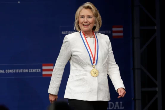 Hillary Clinton Given 16% Chance to Run for President in 2024 as 'Whispers' of the former First Lady's Candidacy Resurface