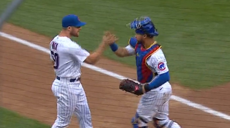 Cubs Handshake