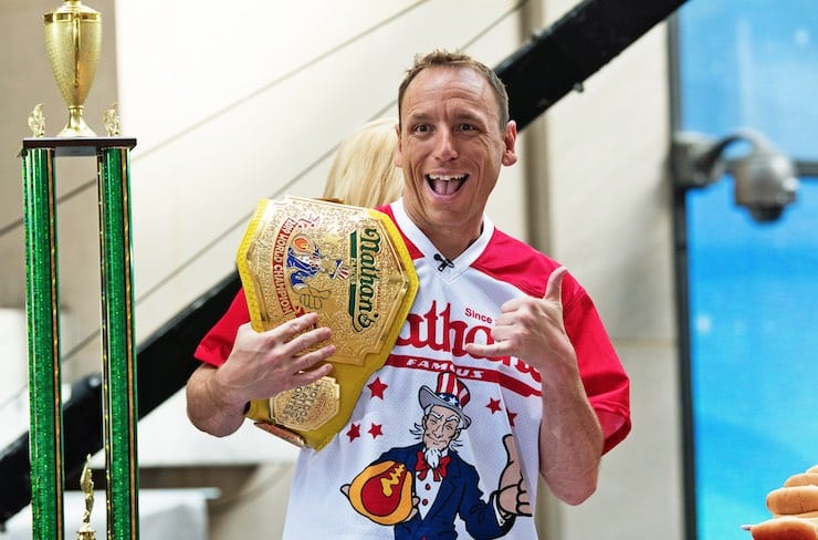 Get to Know the Nathan's Hot Dog Eating Contest Contestants- Joey Chestnut