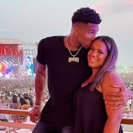 Giannis Antetokounmpo attends Portimão music festival with girlfriend