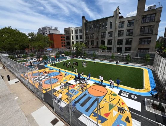 Kevin Durant Charity Foundation opens 26th basketball court in Bronx