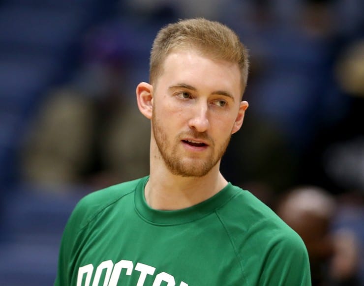 Sam Hauser re-signs with Celtics on three-year, $6 million deal
