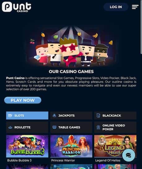 Punt Casino App