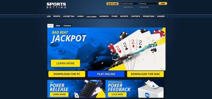 SportsBetting.ag Online Poker