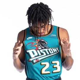 WATCH- Detroit Pistons Set To Bring Back Iconic Teal Jerseys in 2022