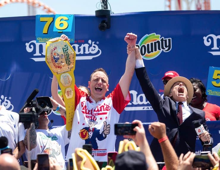 how to bet on nathan's hot dog eating contest 2022 in texas