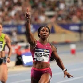 Shelly-Ann Fraser-Pryce Runs World-Leading 10.62 in 100m Final