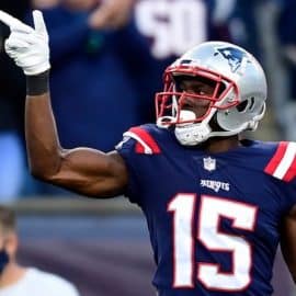 WATCH- Nelson Agholor Makes Incredible One-Handed Catch At Patriots Camp