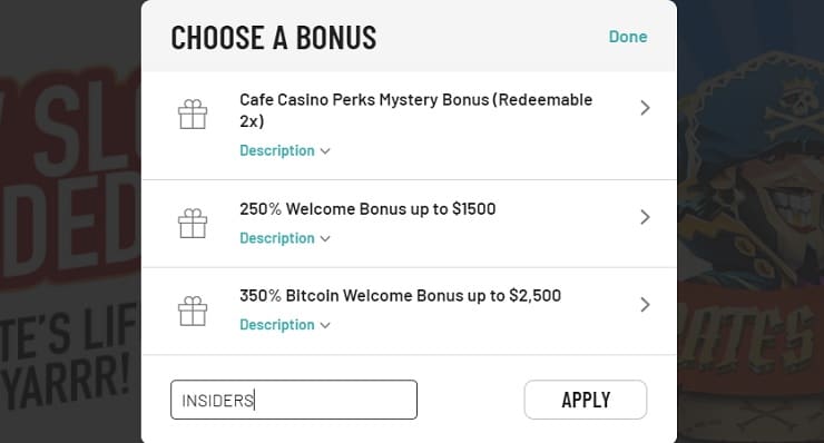 Cafe-Casino-Bonus-Code